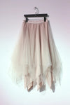 marc le bihan 2590 tulle skirt pink rose